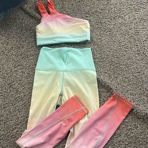 Fabletics matching set ladies XS